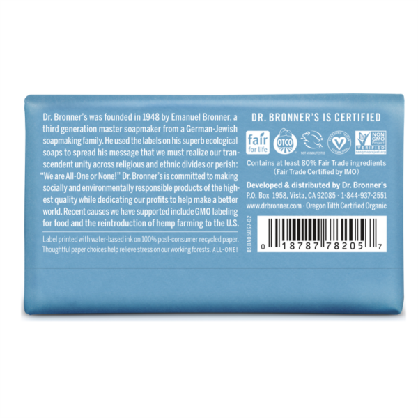 All-One Baby-Mild Bar Soap 140 g, lõhnatu beebidele - Image 2