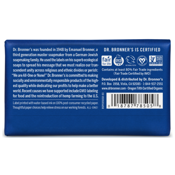 All-One Peppermint Bar Soap 140 g, piparmünt - Image 2