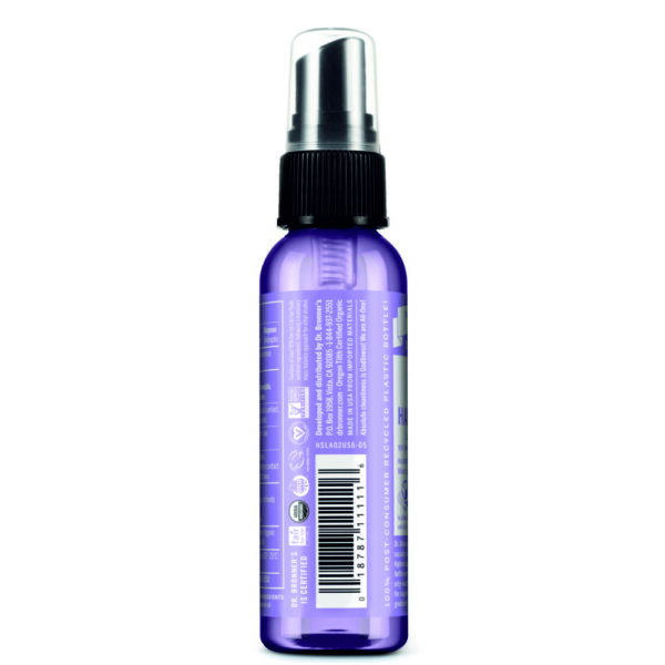 Dr. Bronner´s Organic Hand Cleansing Spray 60 ml, lavendel - Image 3