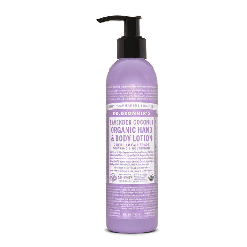 Dr. Bronners Lavender Coconut Body Lotion 237 ml