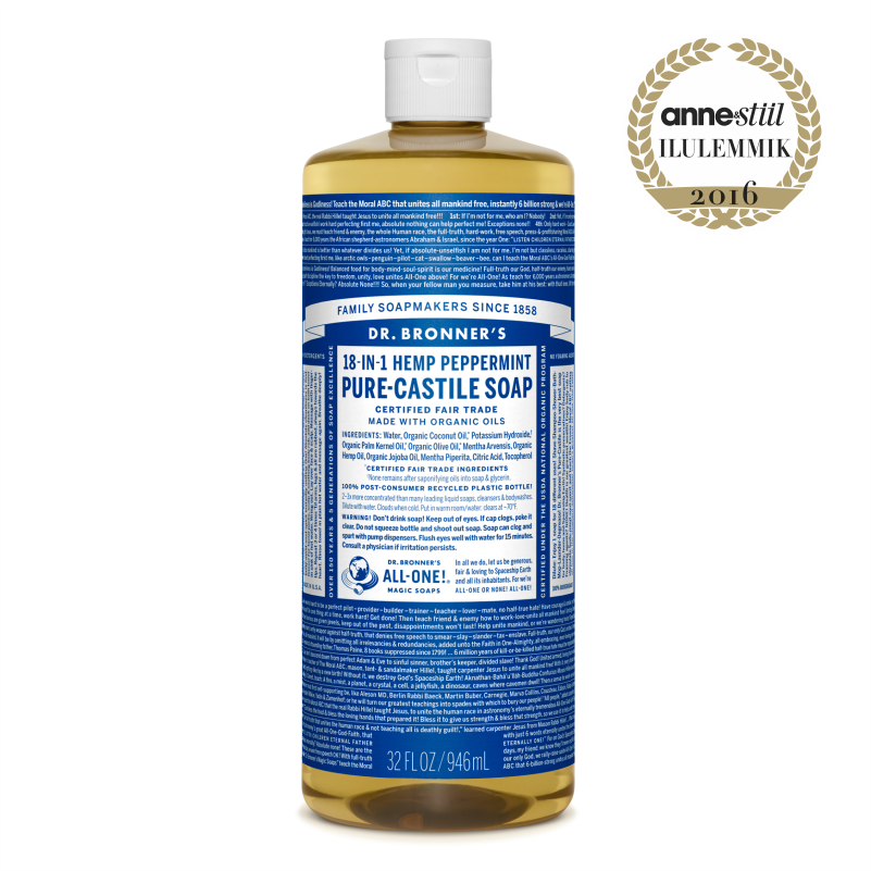 Dr. Bronners Peppermint 945 ml
