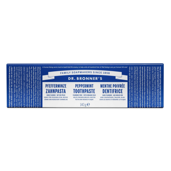Dr. Bronner´s All-One Peppermint Organic Toothpaste 140 g - Image 2