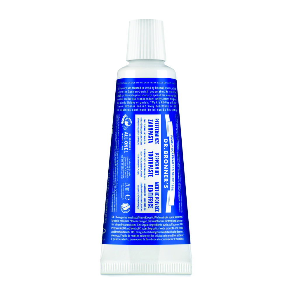 ALL-ONE PEPPERMINT ORGANIC TOOTHPASTE 28g