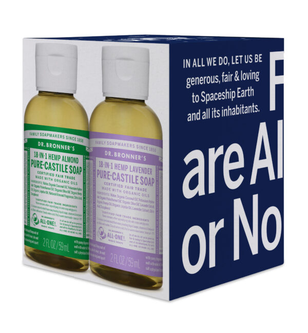 Dr. Bronner´s Mini Gift Set 4 x 60 ml - Image 2