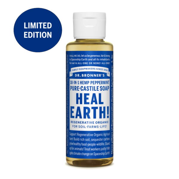 HEAL EARTH PEPPERMINT MAGIC SOAP 120 ML